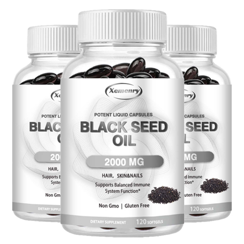Black Seed Oil Capsule - Huile de graines noires : favorise