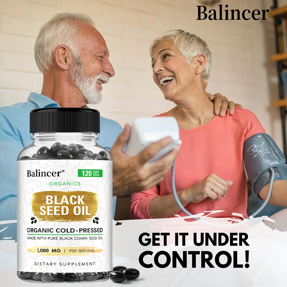 Black Seed Oil Capsule - Huile de cumin noir biologique en