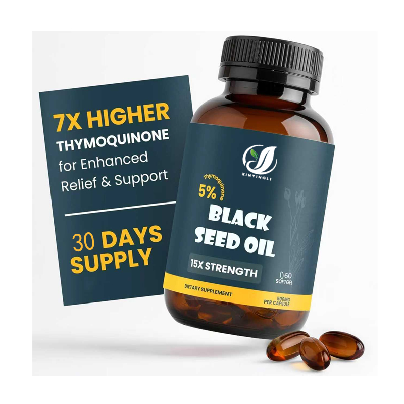 Black Seed Oil Capsule - Huile de Nigelle Bio Pressée à