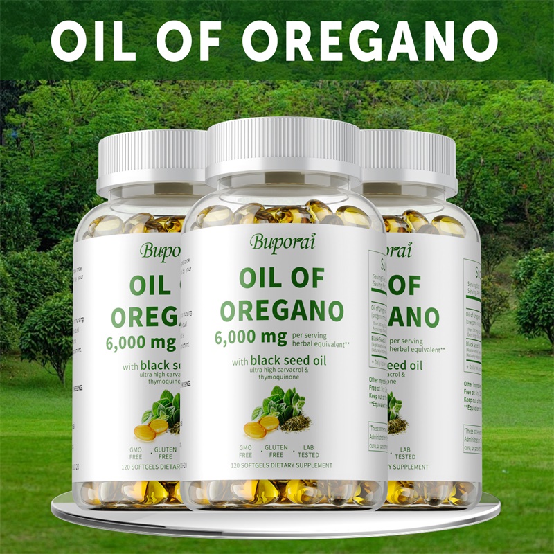 Black Seed Oil Capsule - Huile d'Organo - Contient l'huile de
