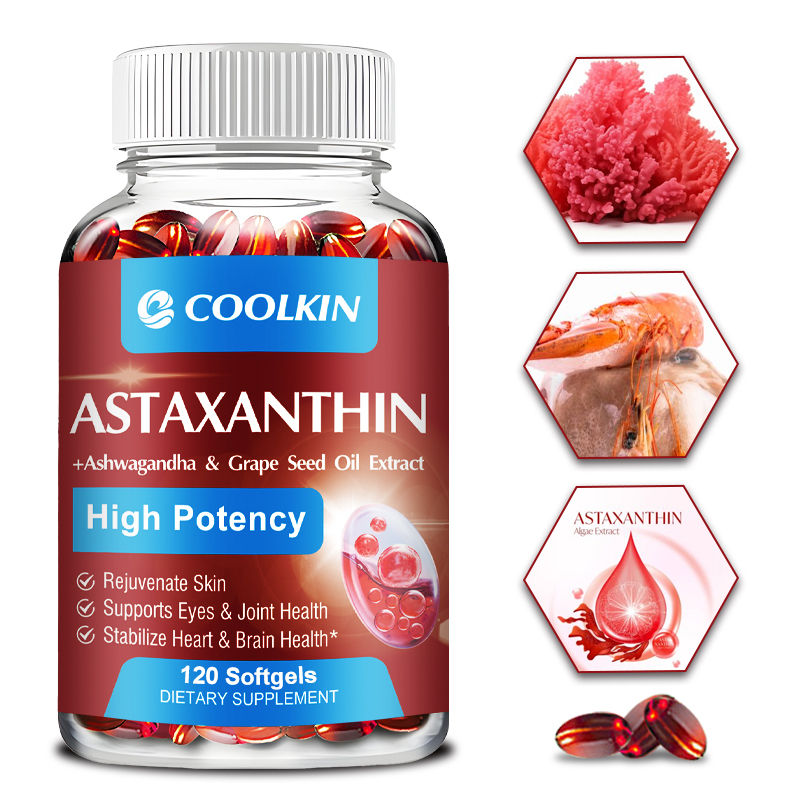 Pre Workout Supplement - Astaxanthine - Promuove la santé cardiovasculaire,