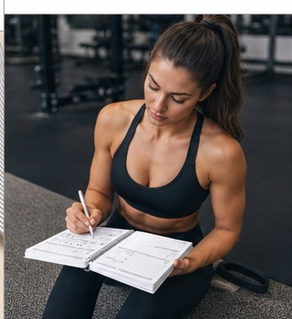Nutrition Fitness Supplements - Journal de suivi des entraînements, format