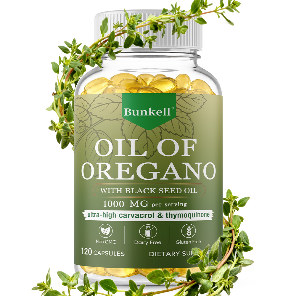 Black Seed Oil Capsule - Huile d'origan avec huile de graines