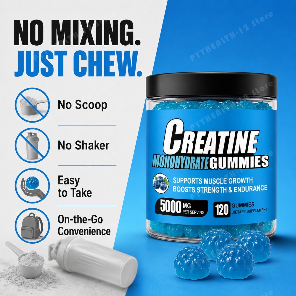 Gummies de créatine monohydrat - Pre Workout Supplement avis et prix