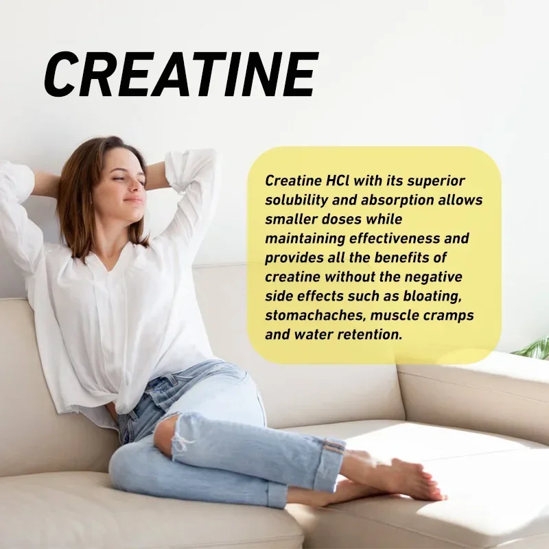 Capsules de créatine HCL - Cré - Pre Workout Supplement avis et prix