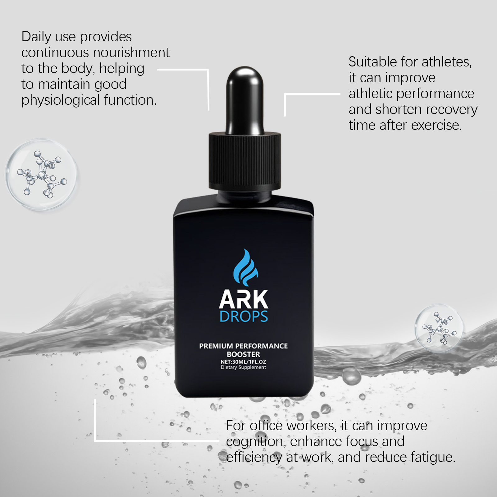 Gouttes pour le soin du corps, - Nutrition Fitness Supplements avis et prix