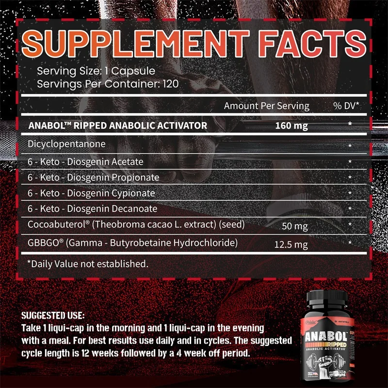 Capsules de constructeur muscu - Pre Workout Supplement avis et prix