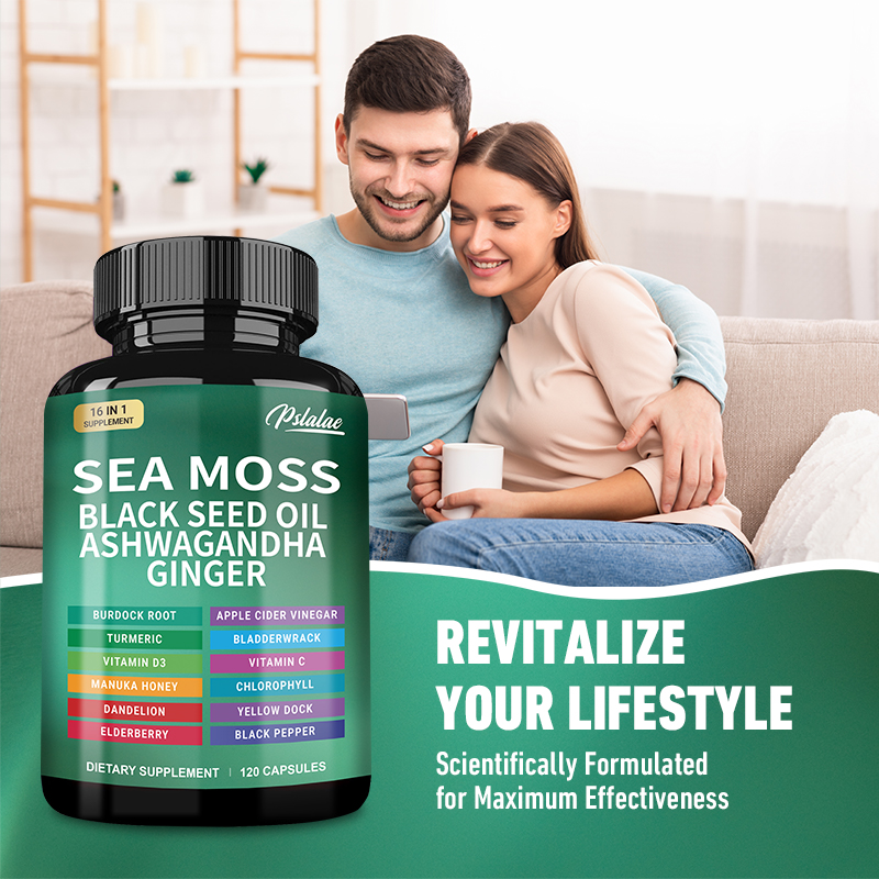 Mousse de mer |   Huile de gra - Black Seed Oil Capsule avis et prix