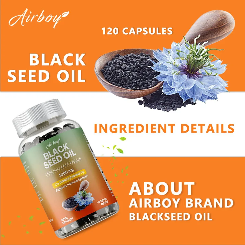 Capsules d'huile de graines no - Black Seed Oil Capsule avis et prix