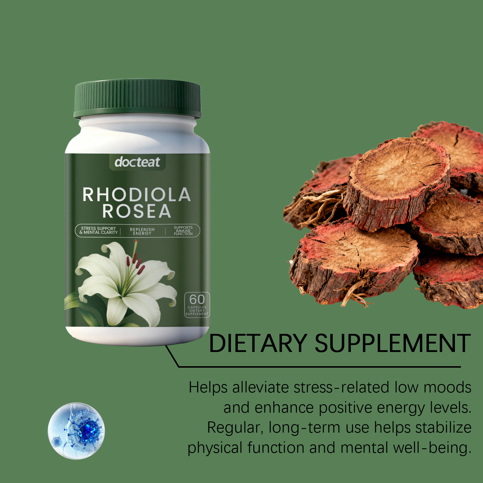 Capsules DOCTEAT pour la santé - Nutrition Fitness Supplements avis et prix