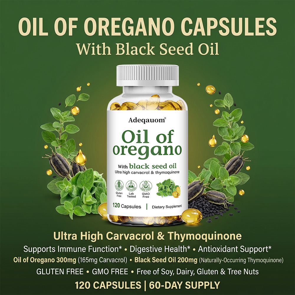 Huile d'origan avec capsules d - Black Seed Oil Capsule avis et prix