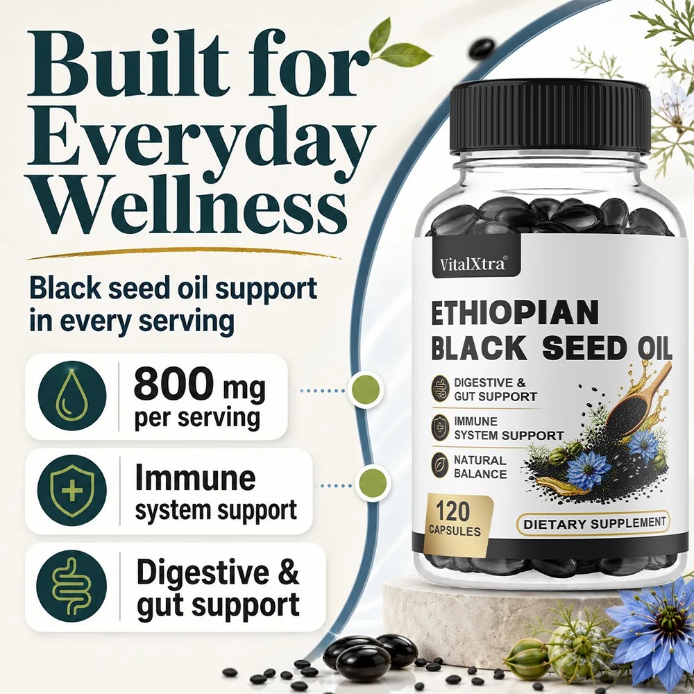 Gélules d'huile de nigelle éth - Black Seed Oil Capsule avis et prix