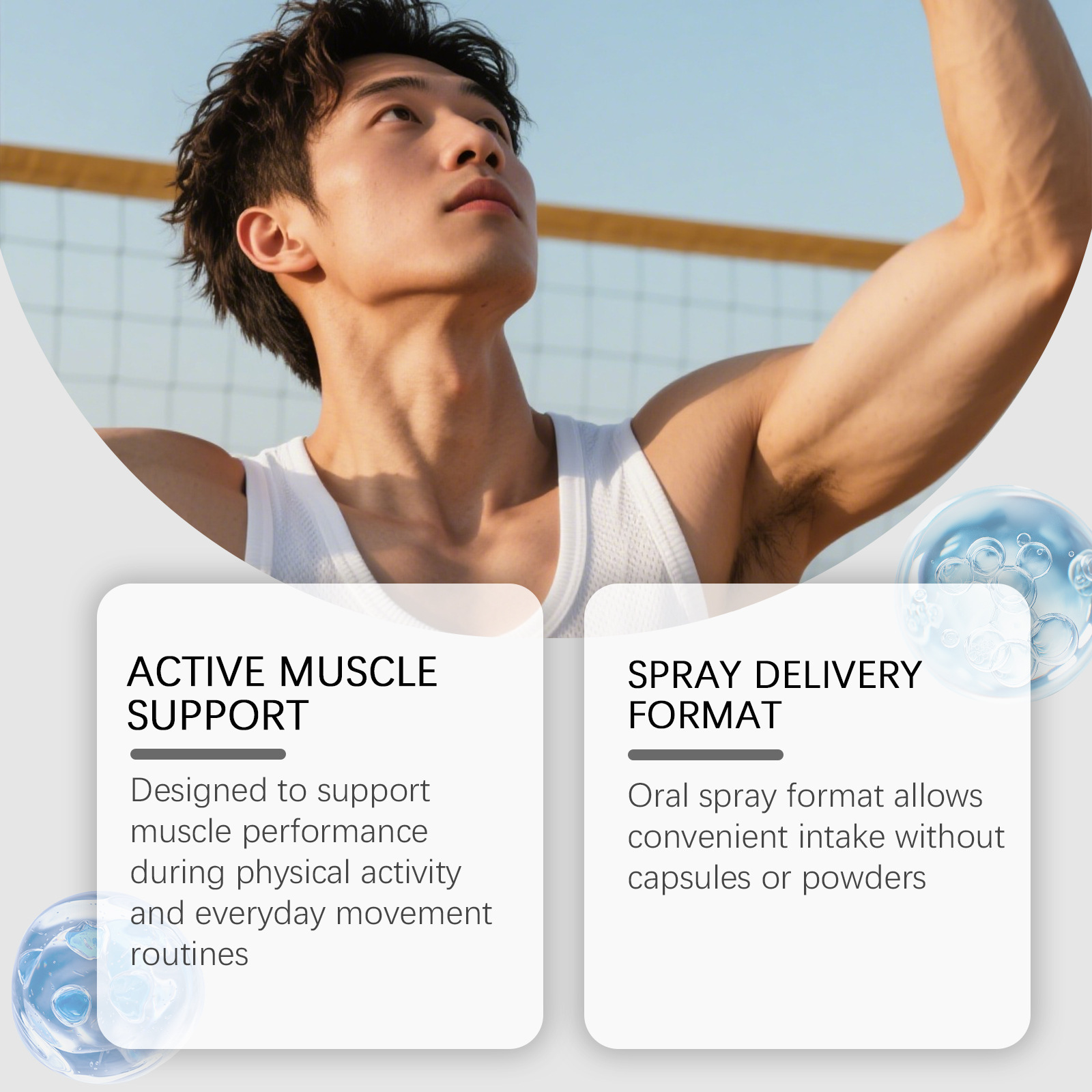 Spray pour la croissance muscu - Nutrition Fitness Supplements avis et prix
