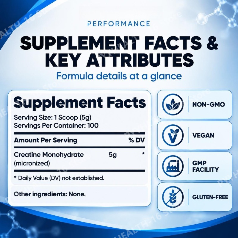 Poudre de créatine monohydraté - Nutrition Fitness Supplements avis et prix