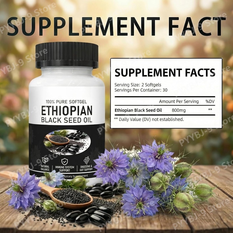 Gélules d'huile de Nigelle Éth - Black Seed Oil Capsule avis et prix
