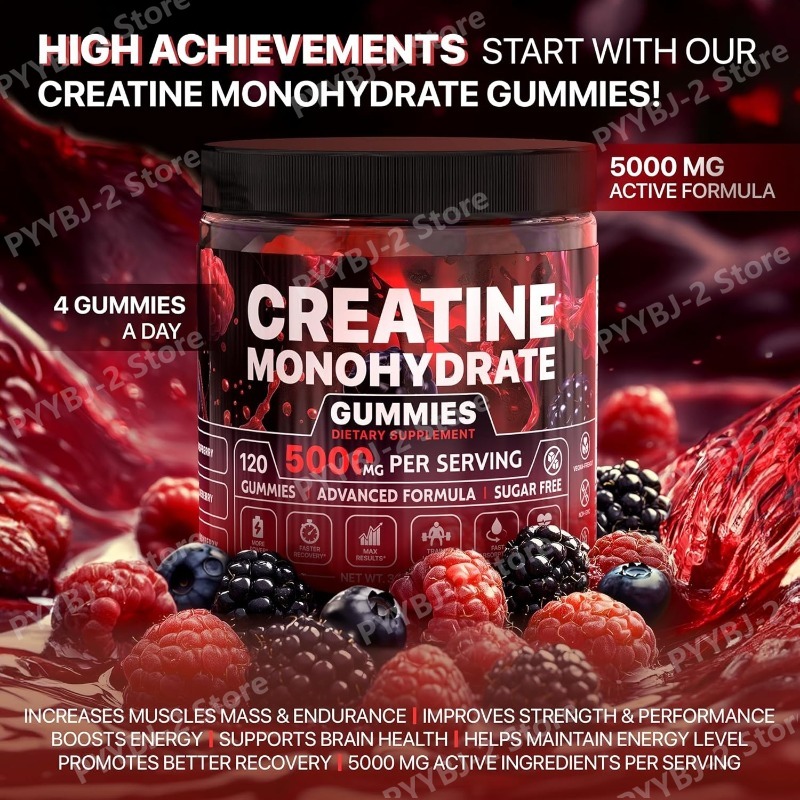 Gummies de créatine monohydrat - Pre Workout Supplement avis et prix