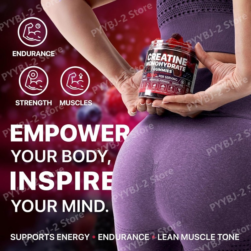Gummies de créatine monohydrat - Pre Workout Supplement avis et prix