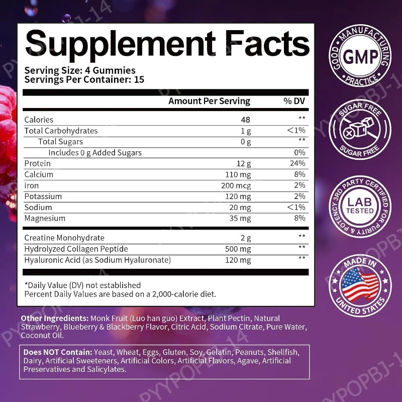 Gummies Protéinés avec Whey, C - Nutrition Fitness Supplements avis et prix