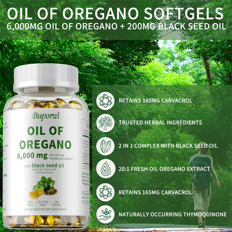 Huile d'Organo - Contient l'hu - Black Seed Oil Capsule avis et prix