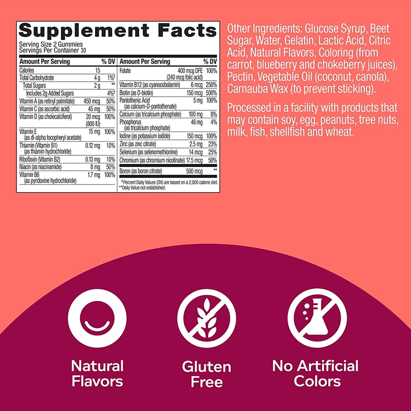 Gummies complexes multi-vitami - Multivitamin Gummy Adult avis et prix