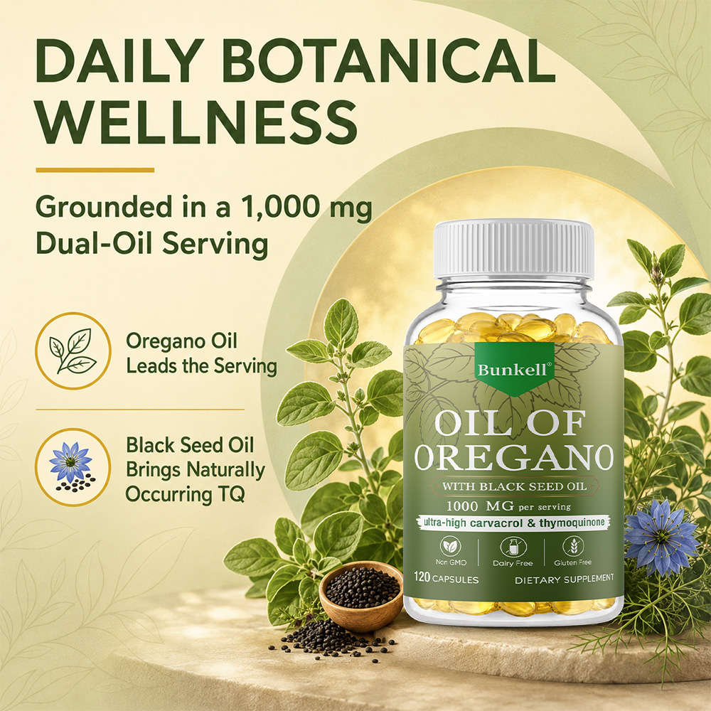 Huile d'origan avec huile de g - Black Seed Oil Capsule avis et prix