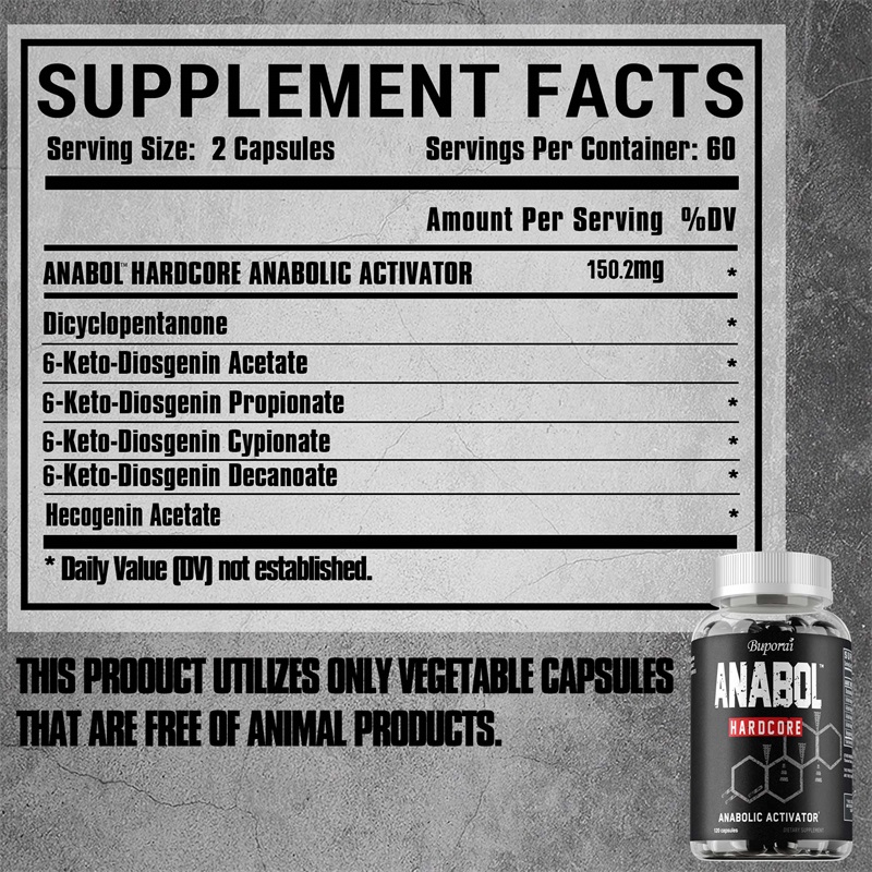 Supplément Anabol - Améliore l - Pre Workout Supplement avis et prix